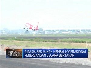 Airasia Sesuaikan Operasional Penerbangan Secara Bertahap