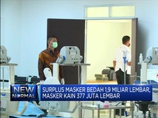 Indonesia Alami Surplus Masker dan APD