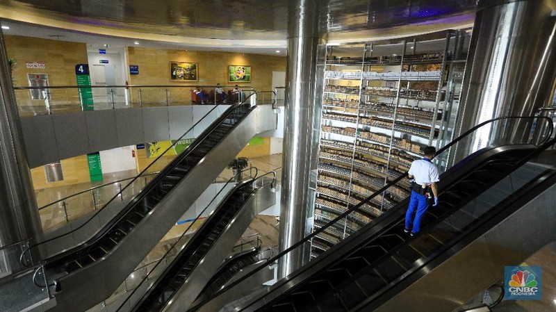 Perpustakaan Nasional (CNBC Indonesia/Andrean Kristianto)