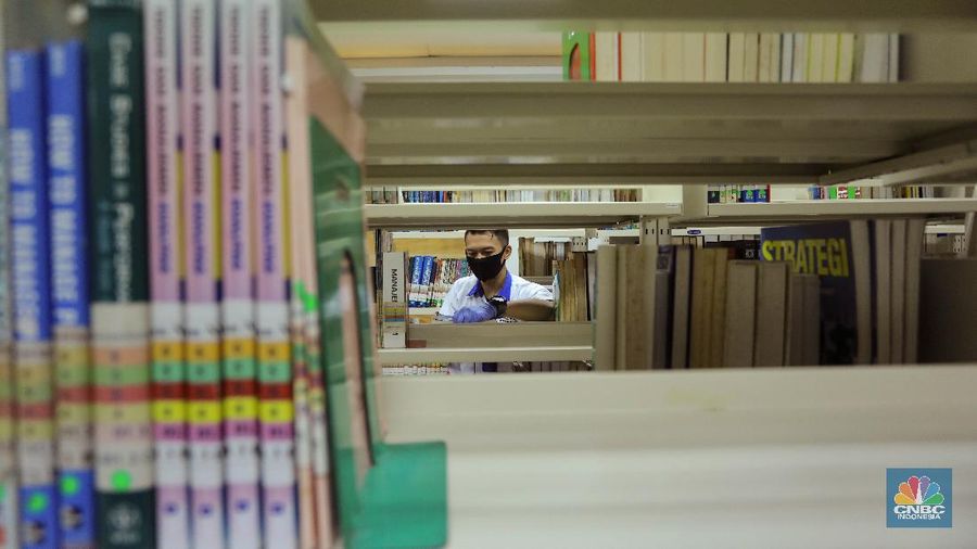 Perpustakaan Nasional (CNBC Indonesia/Andrean Kristianto)