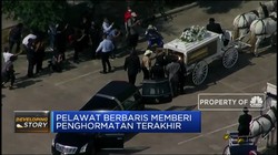 Ribuan Orang Hadiri Upacara Pemakaman George Floyd