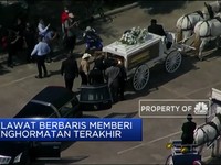 Ribuan Orang Hadiri Upacara Pemakaman George Floyd
