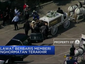Ribuan Orang Hadiri Upacara Pemakaman George Floyd