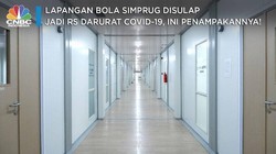 Pertamina Sulap Lapangan Bola Jadi RS Covid-19 Super Lengkap