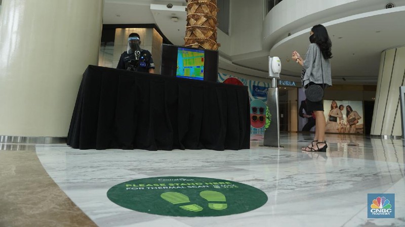 Mall Senayan City Jelang Pembukaan Mall di Jakarta (CNBC Indonesia/Andrean Kristianto)