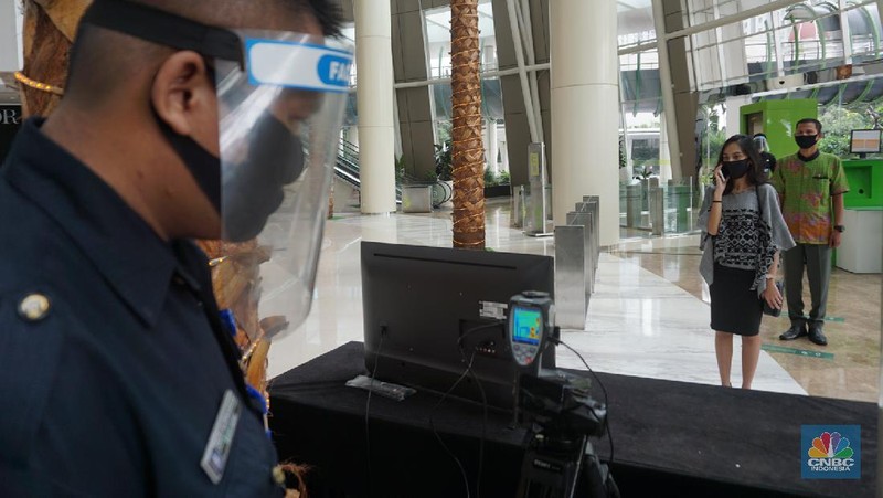 Mall Senayan City Jelang Pembukaan Mall di Jakarta (CNBC Indonesia/Andrean Kristianto)