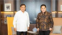 Misteri Pertemuan 'Senyap' Erick Thohir & Prabowo