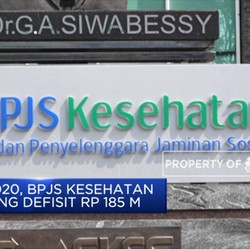 Akhir 2020, BPJS Kesehatan Tanggung Defisit Rp 185 M