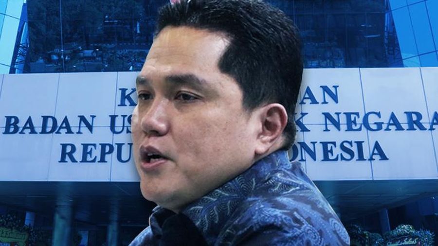 cover topik/ Erik Tohir bersih-bersih BUMN dalam/Aristya Rahadian Krisabella