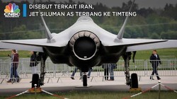 Disebut Terkait Iran, Jet Siluman AS Terbang ke Timteng