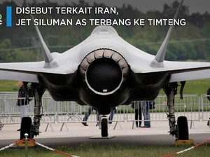 Disebut Terkait Iran, Jet Siluman AS Terbang ke Timteng