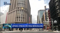 Jepang Izinkan 250 WNA Berkunjung ke Negaranya