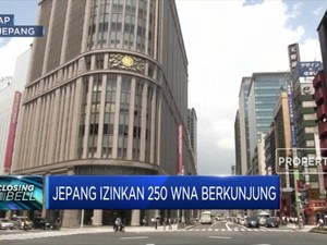 Jepang Izinkan 250 WNA Berkunjung ke Negaranya