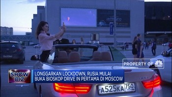 Longgarkan Lockdown, Rusia Buka Drive In Cinema