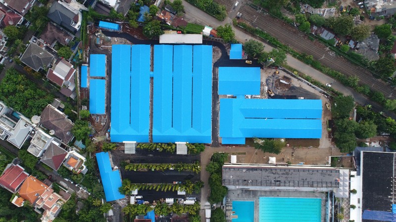 RS Pertamina Jaya jadi rumah sakit khusus penanganan Covid-19. (CNBC Indonesia/Tri Susilo)