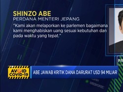 Shinzo Abe "Pasang Badan" Soal Dana Darurat
