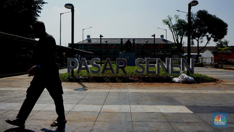 Stasiun Pasar Senen (CNBC Indonesia/Tri Susilo)