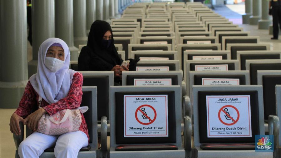 Stasiun Pasar Senen (CNBC Indonesia/Tri Susilo)