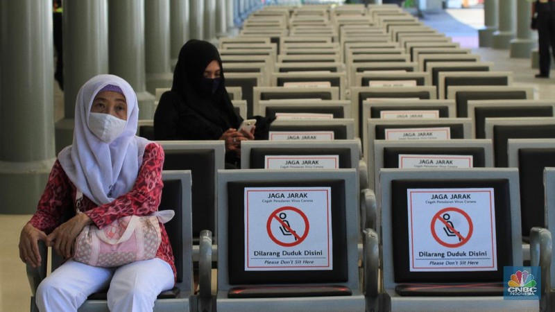Stasiun Pasar Senen (CNBC Indonesia/Tri Susilo)