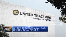 United Tractors Akan Bagi Dividen Tunai Rp 4,5 Triliun