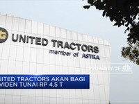 United Tractors Akan Bagi Dividen Tunai Rp 4,5 Triliun