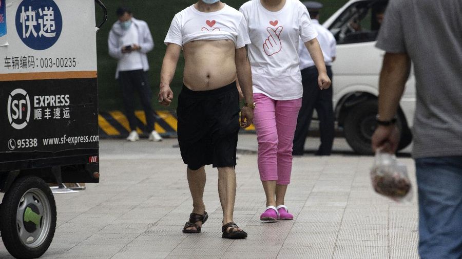 Virus Outbreak China Daily Life