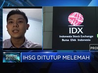 Awal Pekan, IHSG Ditutup Melemah ke  Zona Merah