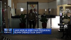 Jam Kerja ASN dan Pegawai BUMN Dibagi Dua Shift