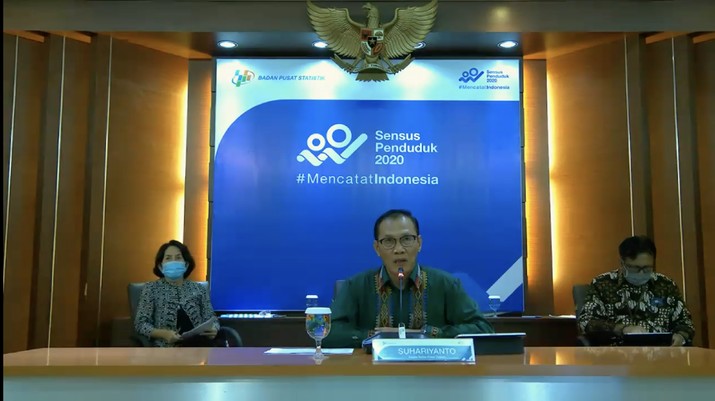 Kepala BPS Kecuk Suhariyanto mengumumkan perkembangan ekspor dan impor Mei 2020 (Tangkapan Layar Youtube BPS Statistics)