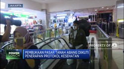 Normal Baru, Pasar Tanah Abang Kembali Dibuka