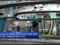 Penjualan Mobil Domestik Periode Mei Anjlok 95%