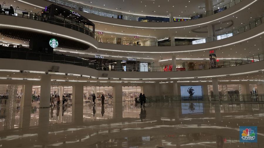 Senayan City (CNBC Indonesia/ Muhammad Sabki)