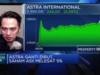 Analis: Pergantian Dirut Tak Terlalu Pengaruhi Saham ASII