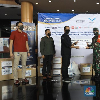 CT ARSA Salurkan Donasi Tahap ke-7 untuk Penanganan Covid-19