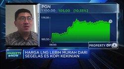 Harga LNG Anjlok, Begini Prospek Saham PGAS