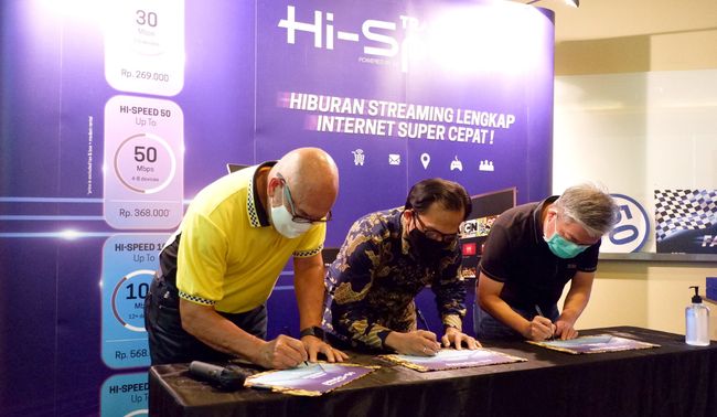 Transvision Hadirkan Layanan Internet Transvision Hi Speed