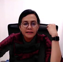 Cerita Sri Mulyani: Suramnya Penerimaan Pajak karena Covid-19