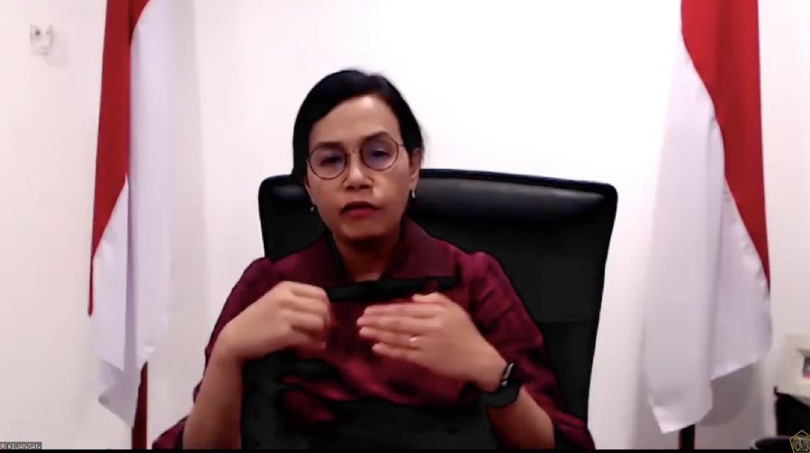 Menteri Keuangan Sri Mulyani memberikan keterangan pers mengenai APBN KiTa (Tangkapan Layar Youtube Kemenkeu RI)
