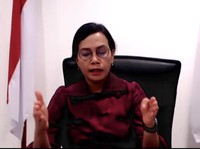Sri Mulyani Proyeksikan Ekonomi Kuartal II -4,3%, Resesi?