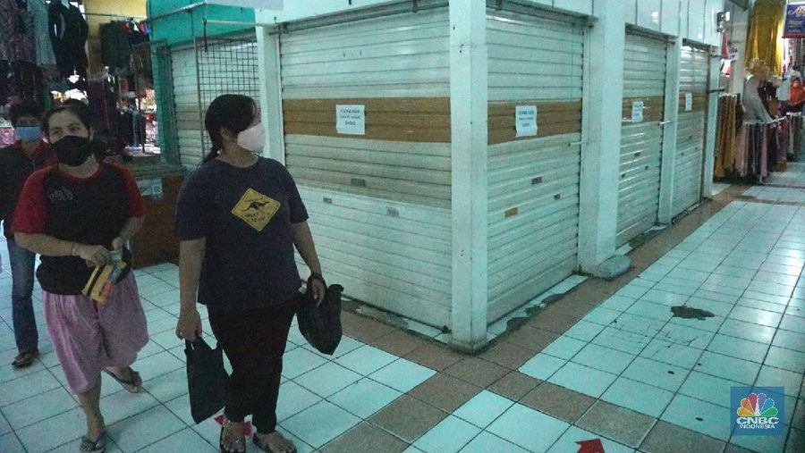 Pasar Cijantung (CNBC Indonesia/ Tri Susilo)