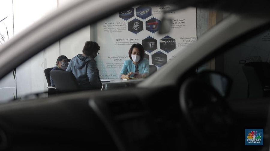 Penjualan Kendaraan (CNBC Indonesia/ Muhammad Sabki)