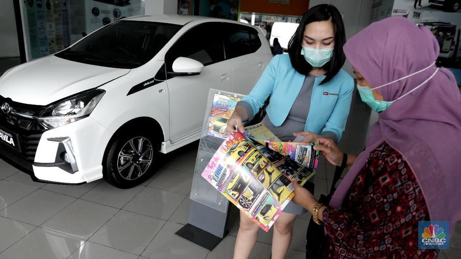 Penjualan Kendaraan (CNBC Indonesia/ Muhammad Sabki)