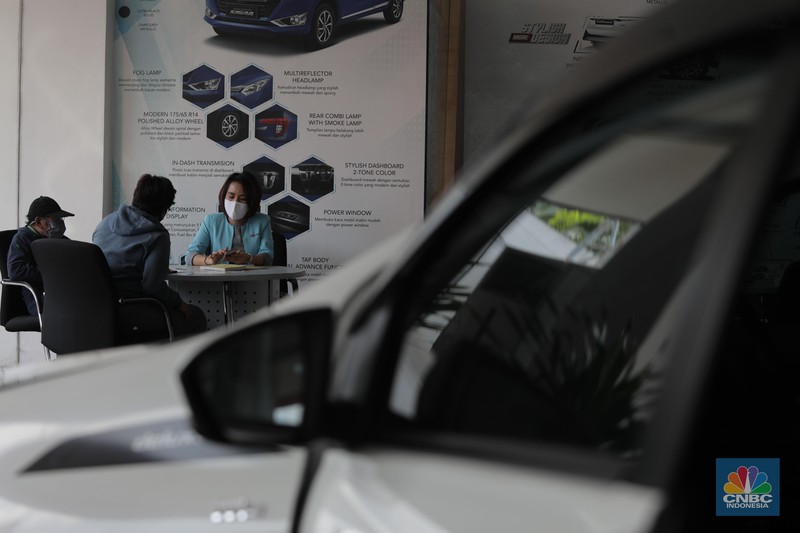 Honda Brio di IIMS 2022 Honda Brio di IIMS 2022 (CNBC Indonesia/ Tri Susilo)