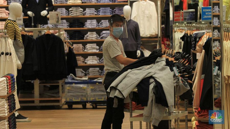 Persiapan transisi new normal Trans Studio Mall Cibubur (CNBC Indonesia/ Tri Susilo)