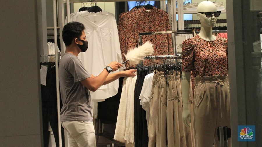 Persiapan transisi new normal Trans Studio Mall Cibubur (CNBC Indonesia/ Tri Susilo)