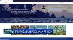 Saratoga Buyback Saham Senilai Rp 120 M
