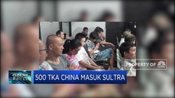 500 TKA China Masuk Sulawesi Tenggara