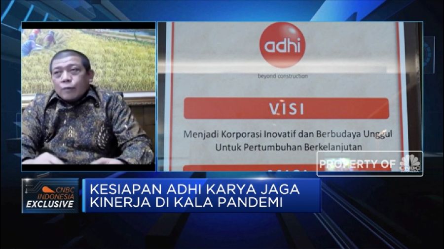 Adhi Karya: Proyek Konstruksi Pemerintah Terus Berjalan Saat Pandemi (CNBC Indonesia TV)