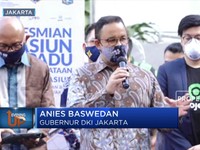 Anies Baswedan Targetkan 5 Stasiun Lagi Jadi Moda Terpadu