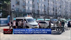 Bandara & Sekolah di Beijing Kembali Ditutup Sementara
